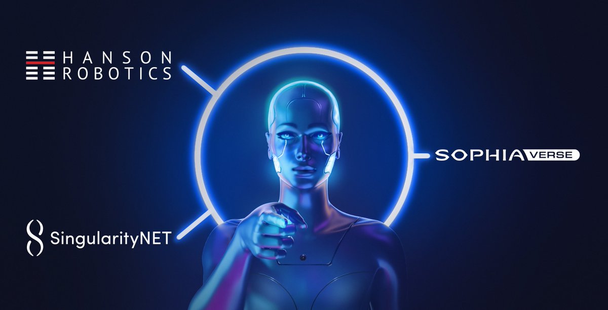 Hanson Robotics x SingularityNET x SophiaVerse

SophiaVerse is a joint venture between @HansonRobotics and <a href="/SingularityNET/">SingularityNET</a>.... and you...