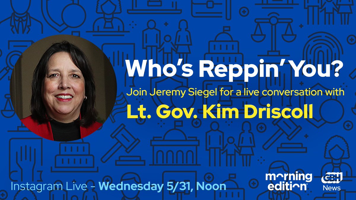 LIVE NOW: Join <a href="/jersiegel/">Jeremy Siegel</a> and <a href="/MassLtGov/">Lt. Governor Kim Driscoll</a> for a live Q+A about government, policy, and a look beyond the issues into how government works. instagram.com/gbhnews/live/