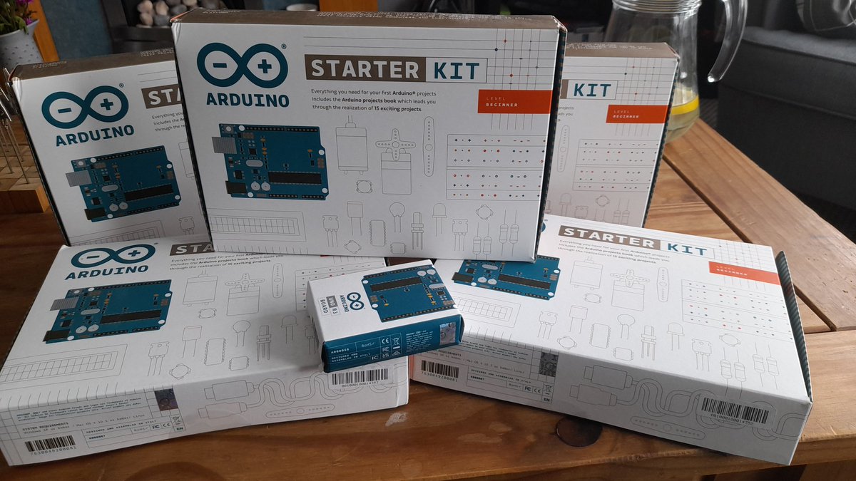 Oooh this is getting exciting! Look out for us using our new <a href="/arduino/">Arduino</a> kits!!

Alongside some other electronics kit and our 3D printers, we at <a href="/DNWAirCadets/">DNW RAF Air Cadets</a> are taking our first steps into ROBOTICS!!🤖