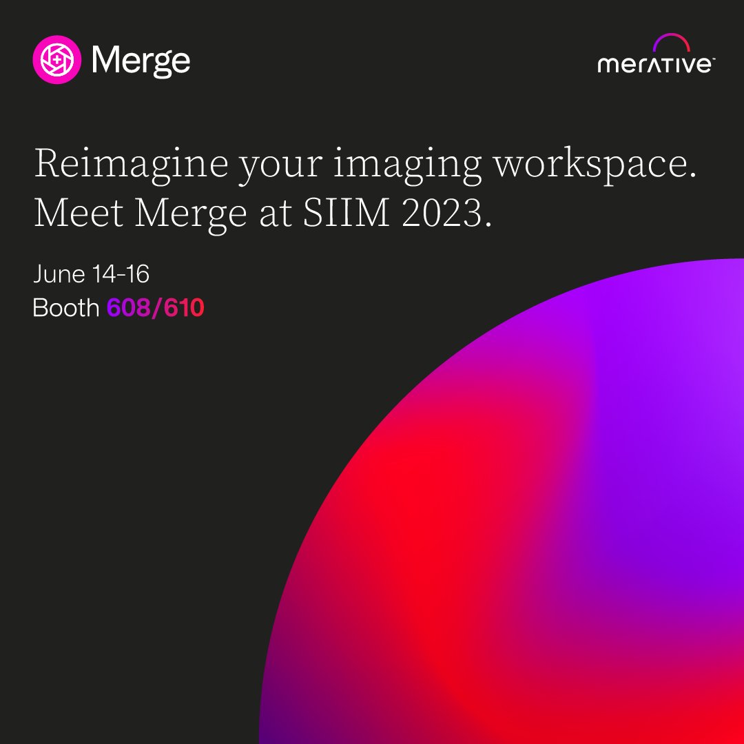 The future of #medicalimaging is modular, integrated, #cloud native, and #AI ready. Join us at #SIIM23, booth 608/610, to learn about how Merge Imaging Suite is helping clinicians and IT to reimagine their imaging workspaces: merative.jifflenow.com/external-reque…