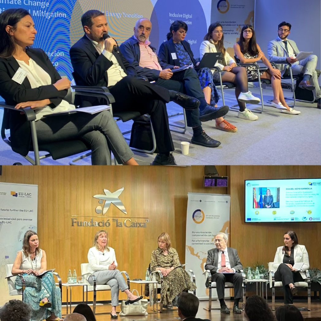eulacfoundation's tweet image. On 15-16 May 2023, the EU-LAC Just Transitions Forum brought together experts and representatives of civil society organisations specialising in #climatechange, #energy and #digitaltransitions. ⚡️🌱

ℹ️ eulacfoundation.org/en/participant…