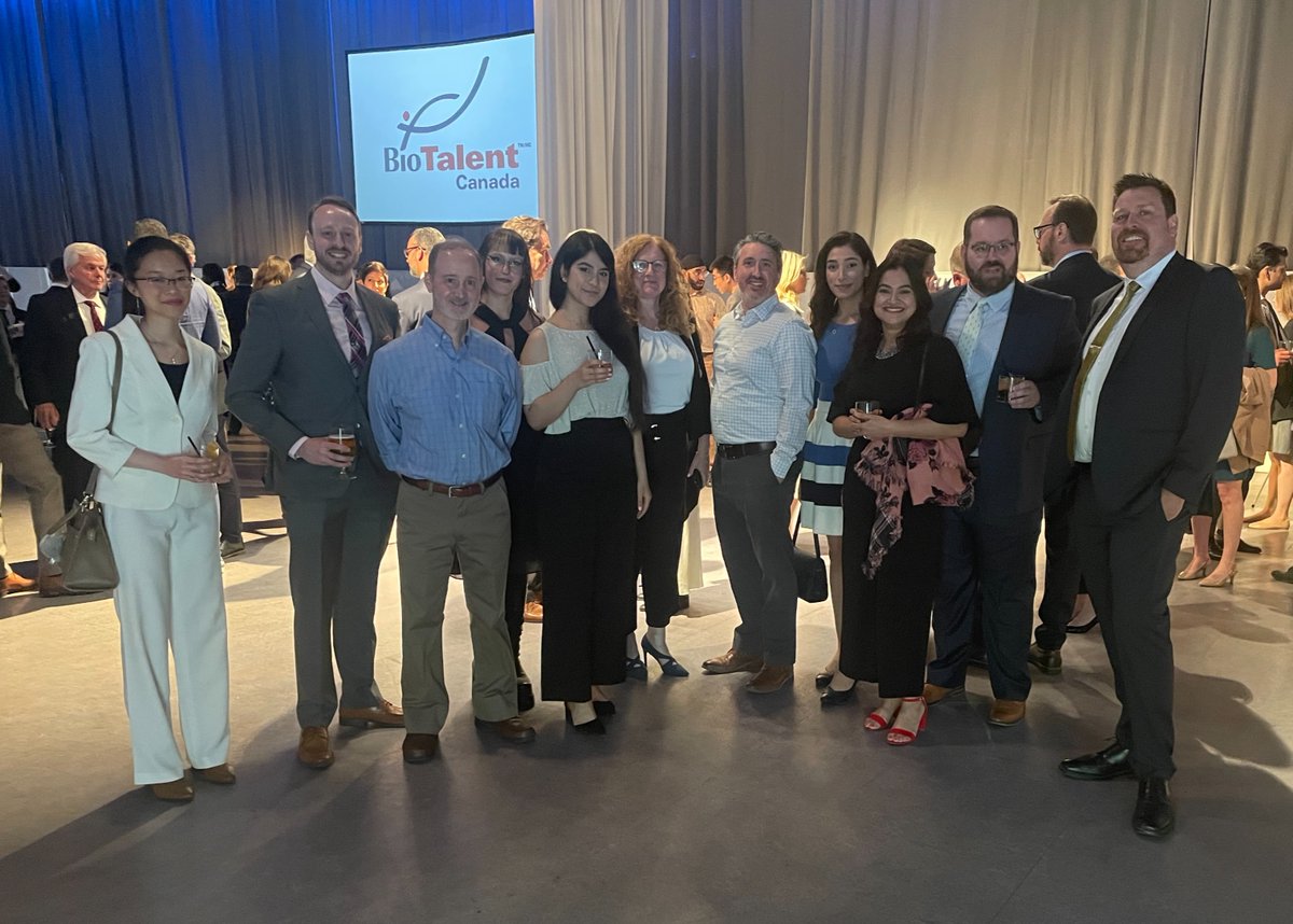 Seneca_Research's tweet photo. Excited as #SenecaResearch team members had the opportunity to attend @LifeSciencesON's (LSO) 20th year Annual Celebration of Success, which has a reputation as an important platform to recognize the individuals and companies driving the success of Ontario in life Sciences. https://t.co/PydV3z7yyC