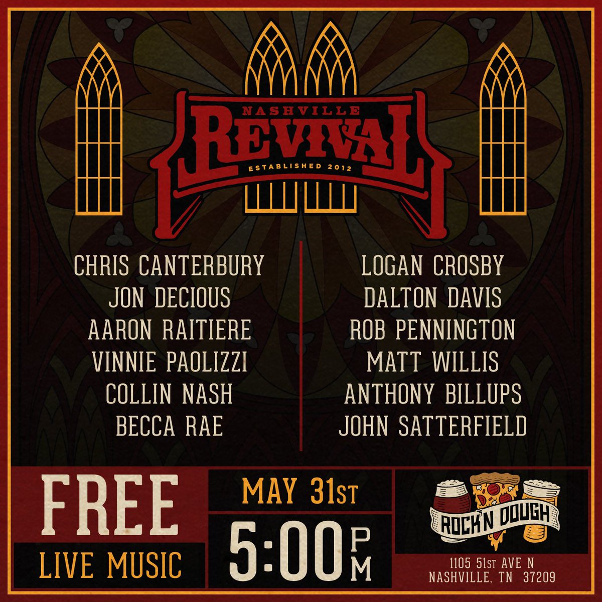 Ayoooooo Tonight 

Doors at 4pm 
5pm start