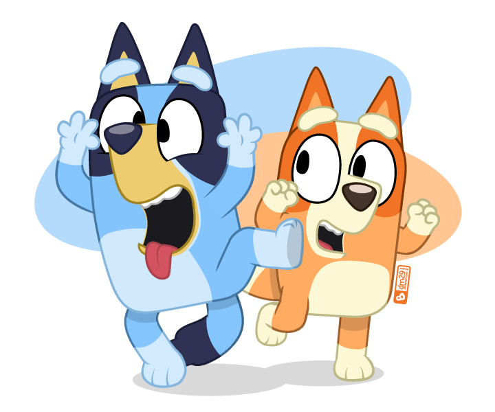 judacris's tweet photo. Make faces like no one's watching.
#Bluey #BlueyFanart https://t.co/chf9X4q9MS