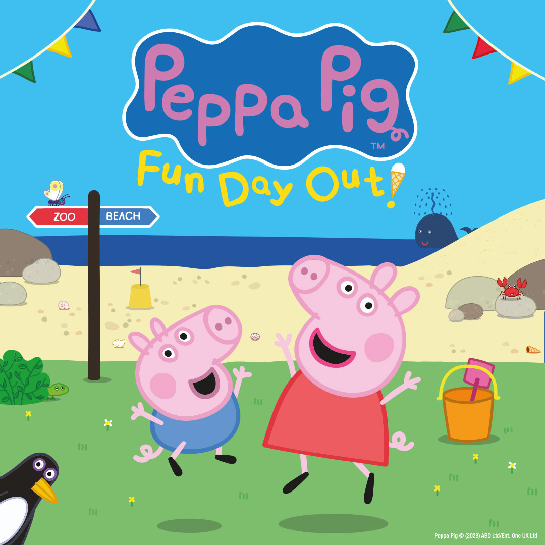 FierylightHQ's tweet photo. Peppa Pig's Fun Day Out is on sale today! 🎭
Join Peppa Pig in her new live show touring the UK in 2023 and 2024.
Book your tickets today https://t.co/sMMu52615u
🐷🐢🐧⛱🐳
#peppapiglive #peppapig #childrenstheatre #theatre https://t.co/ky2qdsD1tQ