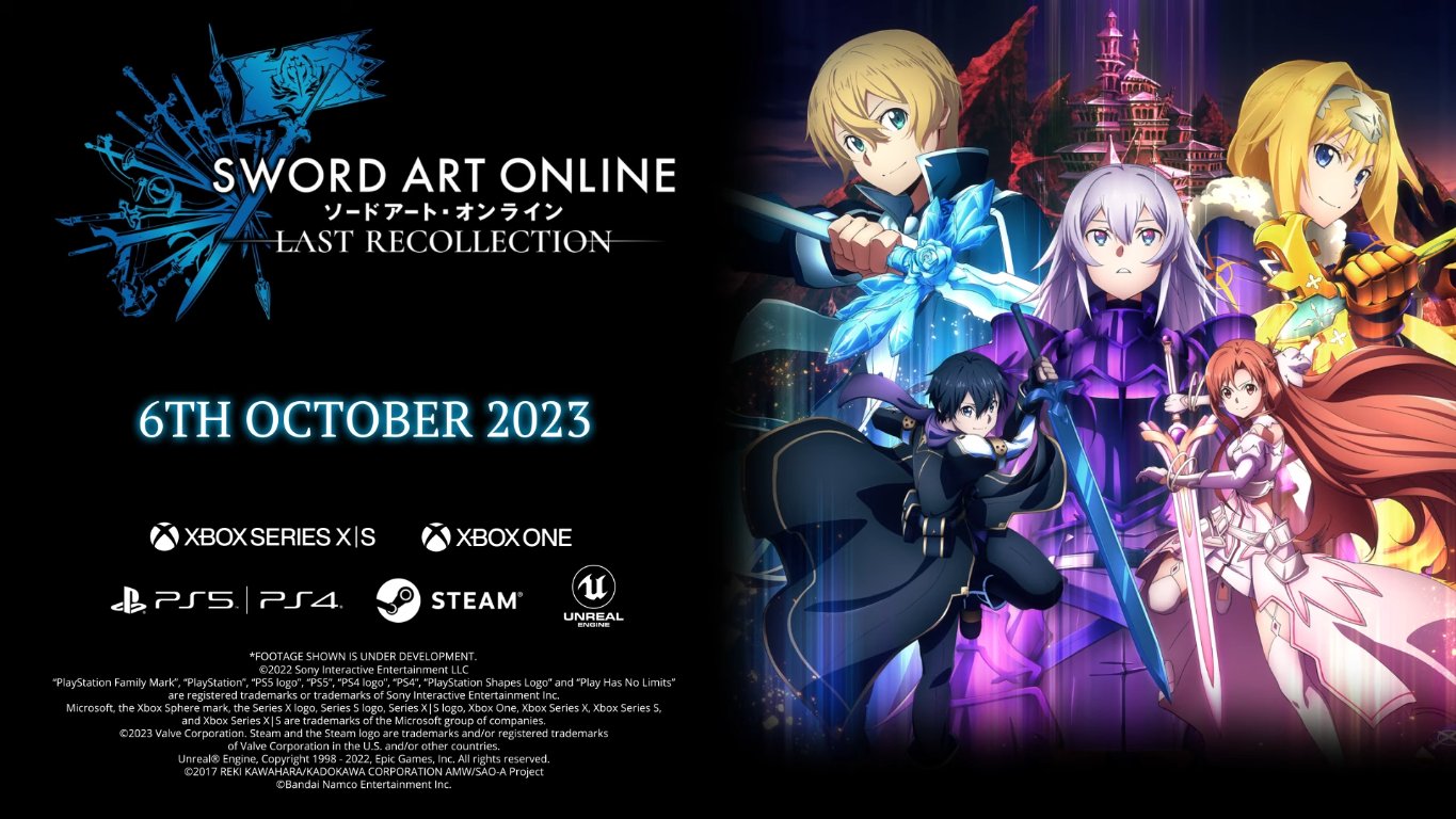 SWORD ART ONLINE Last Recollection, PC Steam Game