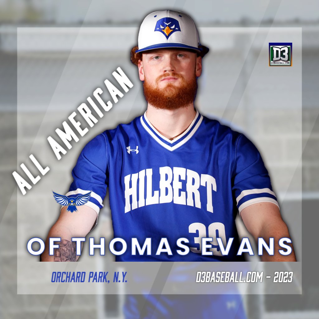 Congratulations to Thomas Evans, the first Baseball All-American named at Hilbert College!

<a href="/TBNSports/">Buffalo News Sports</a>