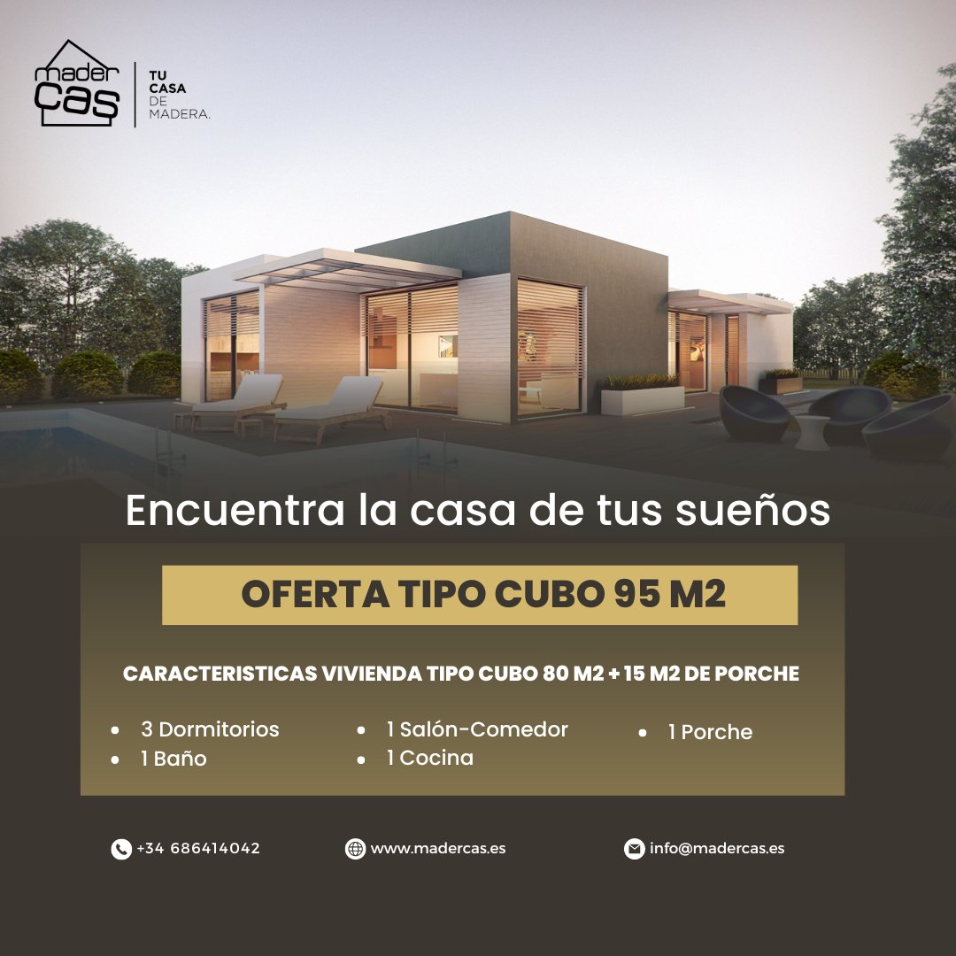 casasmadercas's tweet photo. 🚨 𝐎𝐅𝐄𝐑𝐓𝐀 𝐄𝐒𝐏𝐄𝐂𝐈𝐀𝐋!! 🚨
🏡 𝐕𝐢𝐯𝐢𝐞𝐧𝐝𝐚 𝐭𝐢𝐩𝐨 𝐜𝐮𝐛𝐨 𝟗𝟓 𝐦𝟐
🏷 𝐏𝐨𝐫 𝐭𝐚𝐧 𝐬𝐨́𝐥𝐨 𝟓𝟗.𝟓𝟎𝟎 + 𝟏𝟎% 𝐝𝐞 𝐈𝐕𝐀
🌐 𝐌𝐚́𝐬 𝐢𝐧𝐟𝐨 𝐞𝐧 𝐥𝐚 𝐬𝐞𝐜𝐜𝐢𝐨́𝐧 𝐝𝐞 𝐨𝐟𝐞𝐫𝐭𝐚𝐬 𝐝𝐞 𝐧𝐮𝐞𝐬𝐭𝐫𝐚 𝐰𝐞𝐛: https://t.co/ui3UkPKPlR
#ofertas #murcia https://t.co/Z4mPnalam1
