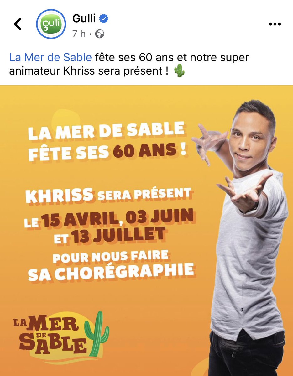 On se retrouve samedi les amis!!!  @gulliofficiel @lamerdesable 🫶✨✅