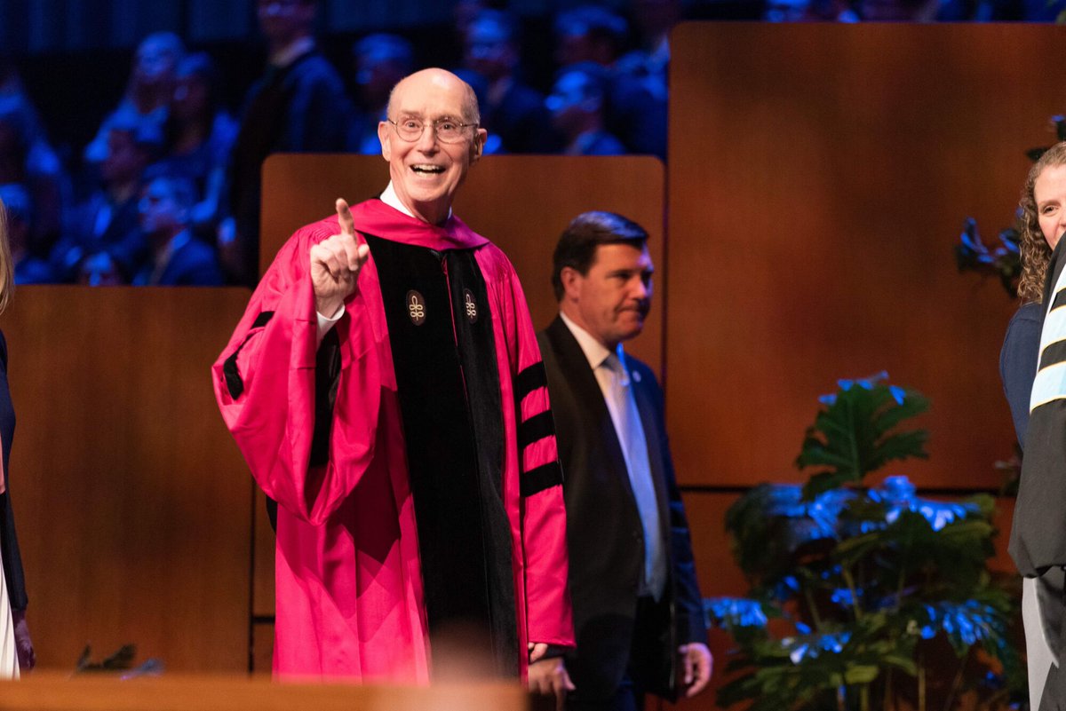 the_churchnews's tweet image. President Henry B. Eyring second counselor in the First Presidency of The Church of Jesus Christ of Latter-day Saints turns 90 years old today. He has served as a general authority since April 1985 and was sustained to the Quorum of the Twelve Apostles on April 1, 1995.

He