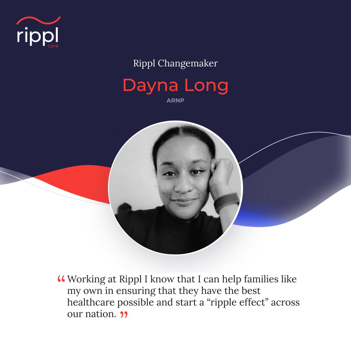 Talk about #movingmountains 🗻 !! Dayna L. is a true #ripplchangemaker, helping people #LIVINGwithdementia every day with expertise, compassion, and empathy. She's not too shabby with the #dadjokes either. 🤣 #createarippl #donewaiting #dementiacare
ripplcare.com/2023/05/change…