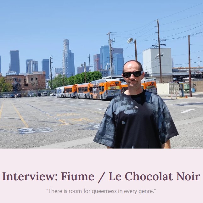 Talked to Fiume/Le Chocolat Noir (<a href="/DiscoPanonia/">Disco Panonia</a>)  about his many different projects, records on <a href="/LIES_News/">L.I.E.S.</a> and <a href="/EditionsOsare/">Osare.Editions</a>, the <a href="/AllegedWitches/">Christian Kroupa / Alleged Witches</a> collab, living &amp; working outside the international clubbing hubs, and other stuff. >> bit.ly/intLCN