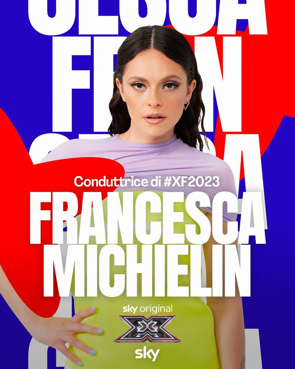 Francesca è la conduttrice di #XF2023 🔥🔥🔥