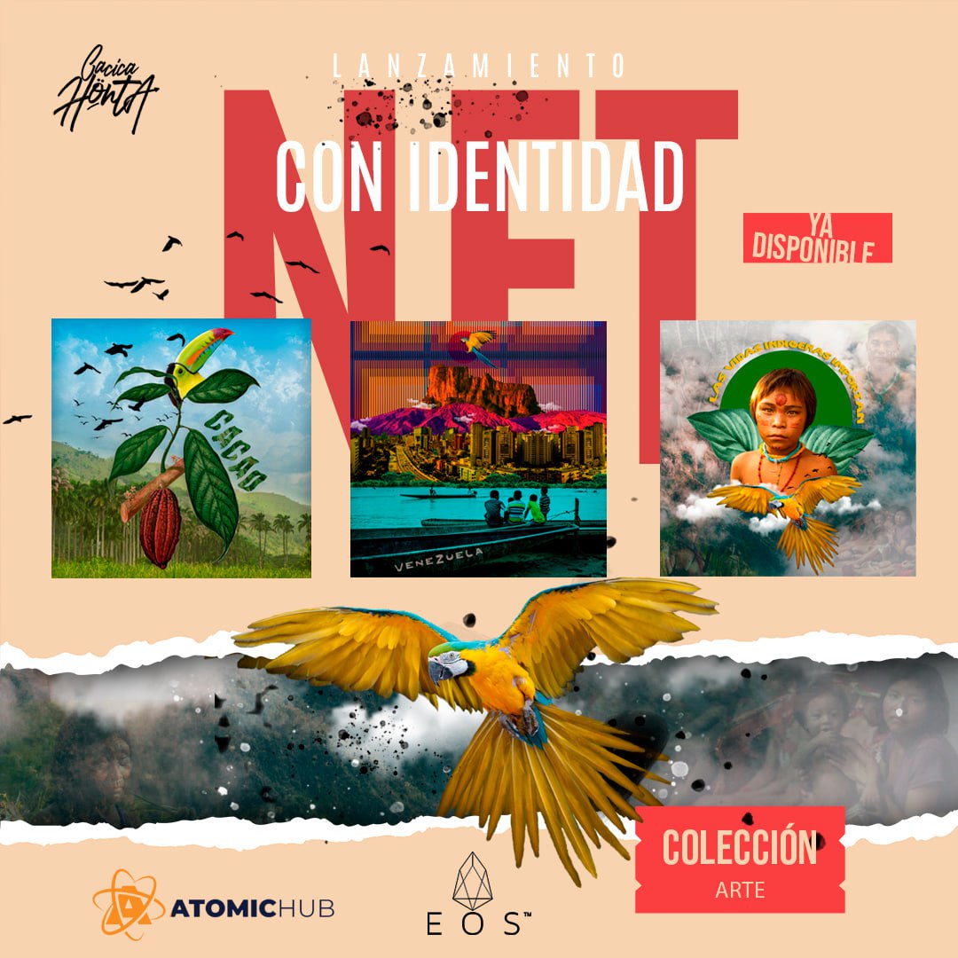 ¡Querida Comunidad! 
Gracias a EOS México  ya está disponible en AtomicHub EOS.
Puedes leer el artículo aquí:
medium.com/@mexicoeos/cac…

página de compra acá:

eos.atomichub.io/market?collect…
Gracias por el apoyo...
El arte es un bien social y debe ser común.
#NFTs #nftart #eos #atomichub