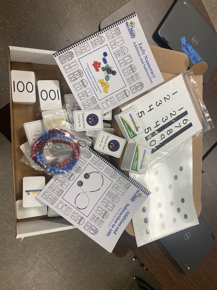 So I’m on planning and I get this special delivery!! I am such a nerd and can’t wait to dig in next year!! Thank you Sam!! And Kristie!! Math Recovery is awesome!!!
@jcpsK5math @SamBmathgal @readplusmath