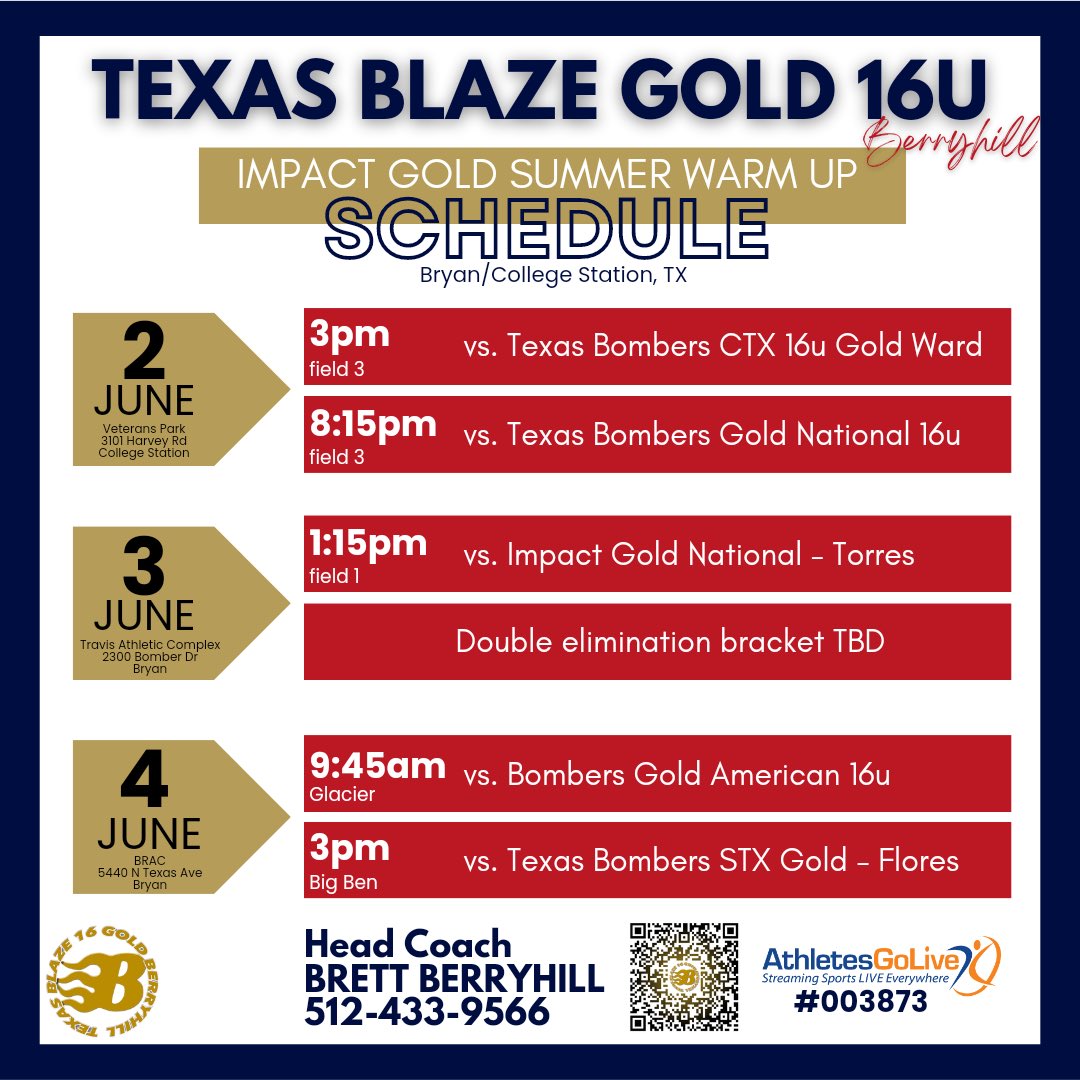 txblazegold16's tweet photo. Summer season will officially be underway for these ballers this weekend. Let’s go!!!!
#texasblazegold
#valueoverperfection
#ALLIN https://t.co/wHLYaoUDNI