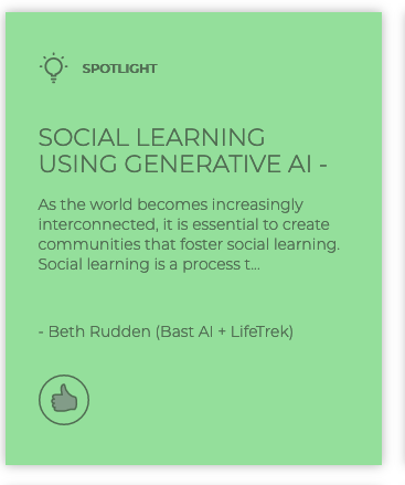 Please vote for Bast.ai and LifeTrek to present at Denver Startup Week #ai #llm #social #sociallearning #slack #salesforce 
denverstartupweek.org/voting?terms=s… 

@ibethrudden @INNOV8game @ValaAfshar @briansolis @FirstThingBruce @swbjoyce