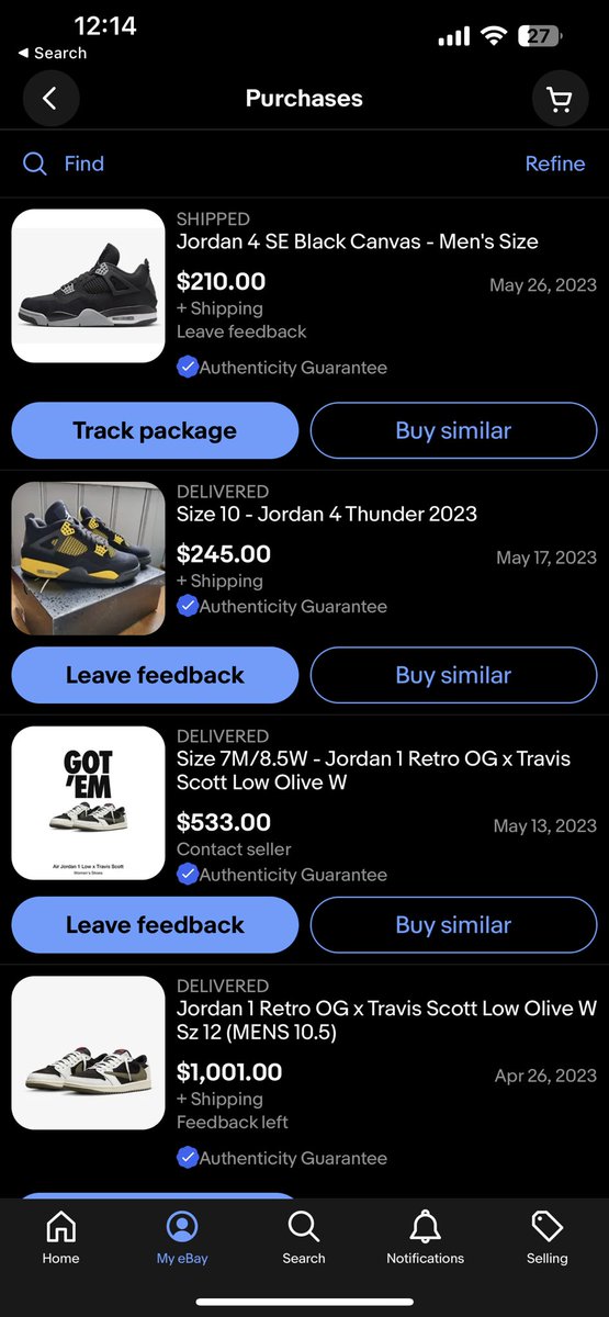 gibsonmj20's tweet photo. @ebaysneakers Everything looks good to me https://t.co/b7hipkApl7