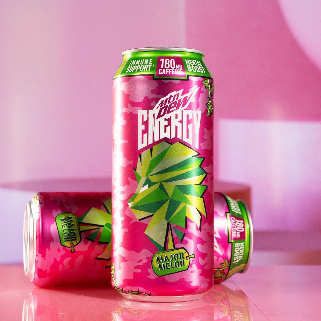 These midweek Major Melons hit different 🔥🔥 Anyone starting off their hump day with some #MTNDEWENERGY? 👀