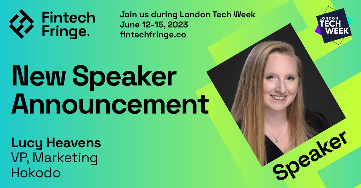 Announcement - Just how vital is #marketing when scaling your Fintech into the UK? Our panel, "Growth Marketing that realy works" will be moderated by <a href="/heavens_lucy/">Lucy Heavens</a>, VP Marketing at @Hokodotech &amp; Board member @fintechB2B. Secure your ticket today - bit.ly/41SWo69