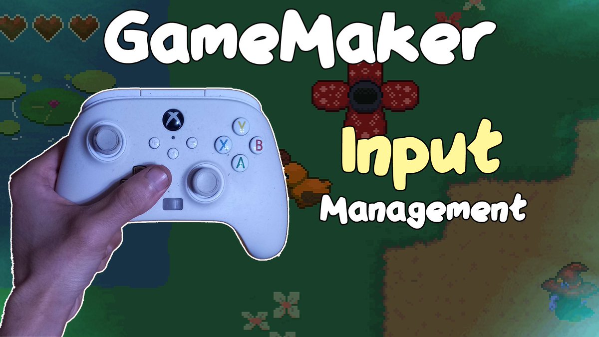 I've been meaning to do this one for ages. In introduction to Input in #GameMaker!
youtu.be/ZVGkVKloBhs