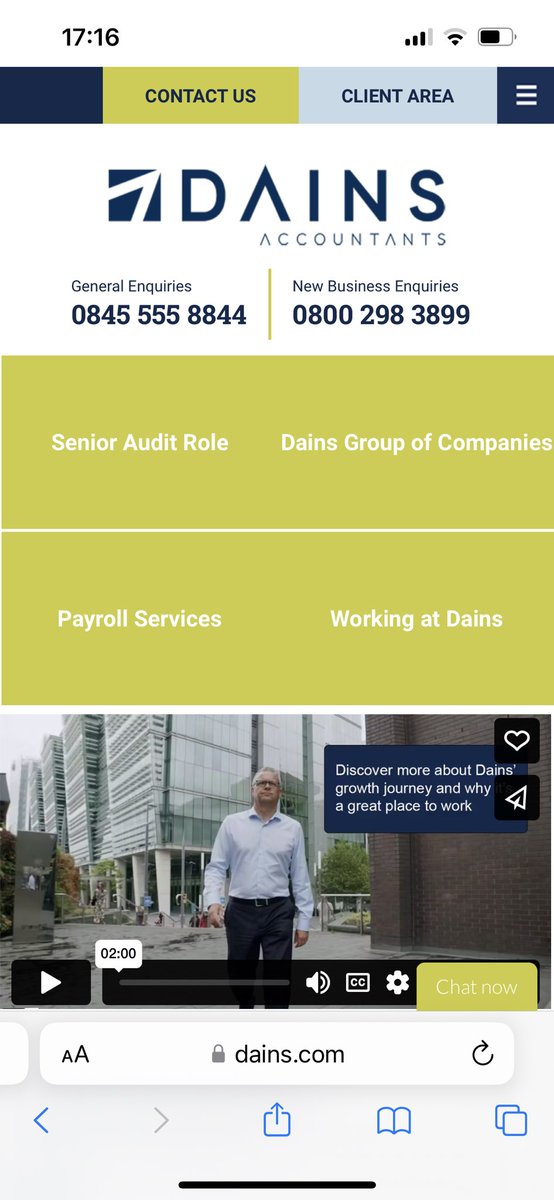 Excited to be joining a #great team back in the city #Birmingham ⁦<a href="/DainsAcc/">Dains Accountants & Advisors</a>⁩