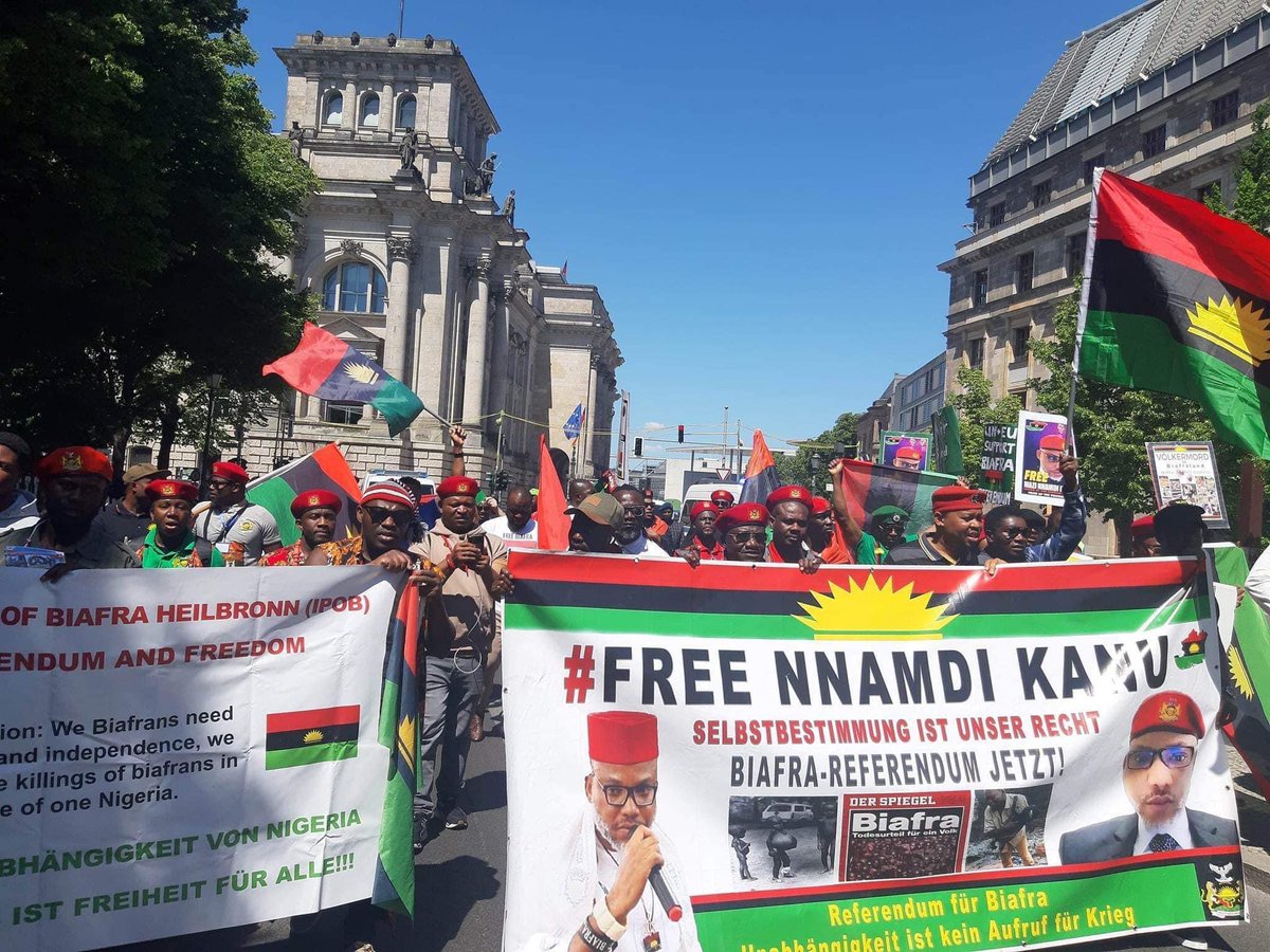 More Photos from #BiafraHeroesDay2023 Berlin Germany.
#BiafraHeroesDay 
#FreeBiafra 
#FreeMaziNnamdiKanu