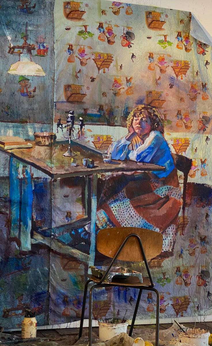 3.6. - 16.7.  Eva Hansen Sjøvold tar over visningsrommet med sine massive og ekspressive malerier. #strykejernet #samtidskunst- mailchi.mp/7c051dfb293a/h…