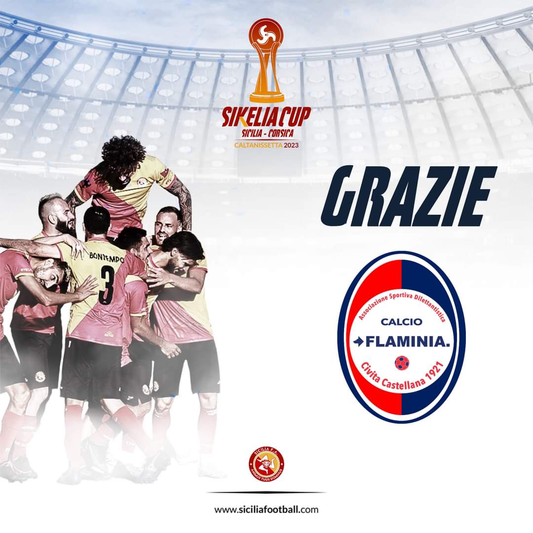 🤝 La #SiciliaFA ringrazia l'#ASDFlaminiaCivitaCastellana per la disponibilità dimostrata durante la fase delle pre-convocazioni per la #SikeliaCup.