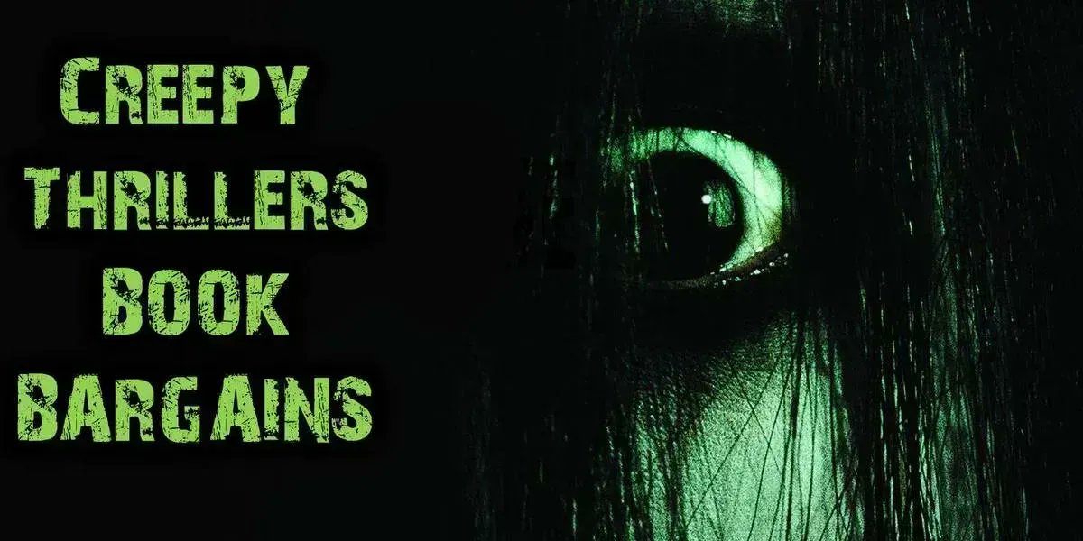 Creepy Thrillers Book Bargains. Do you like scary stories? Check out the Creepy Thrillers Book Fair
buff.ly/3pckwTj 
#HorrorCommunity #horrorauthor #darkfiction #scifihorror #HorrorCommunity #paranormal #booktwt #horrortwt