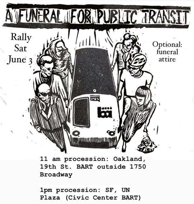 A Funeral for Public Transit @ 19th St. Bart