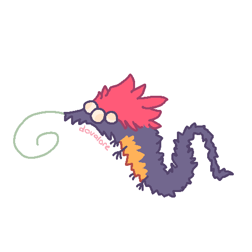 dovalore's tweet photo. worm on string (stormblood) https://t.co/h9TADF1AiK