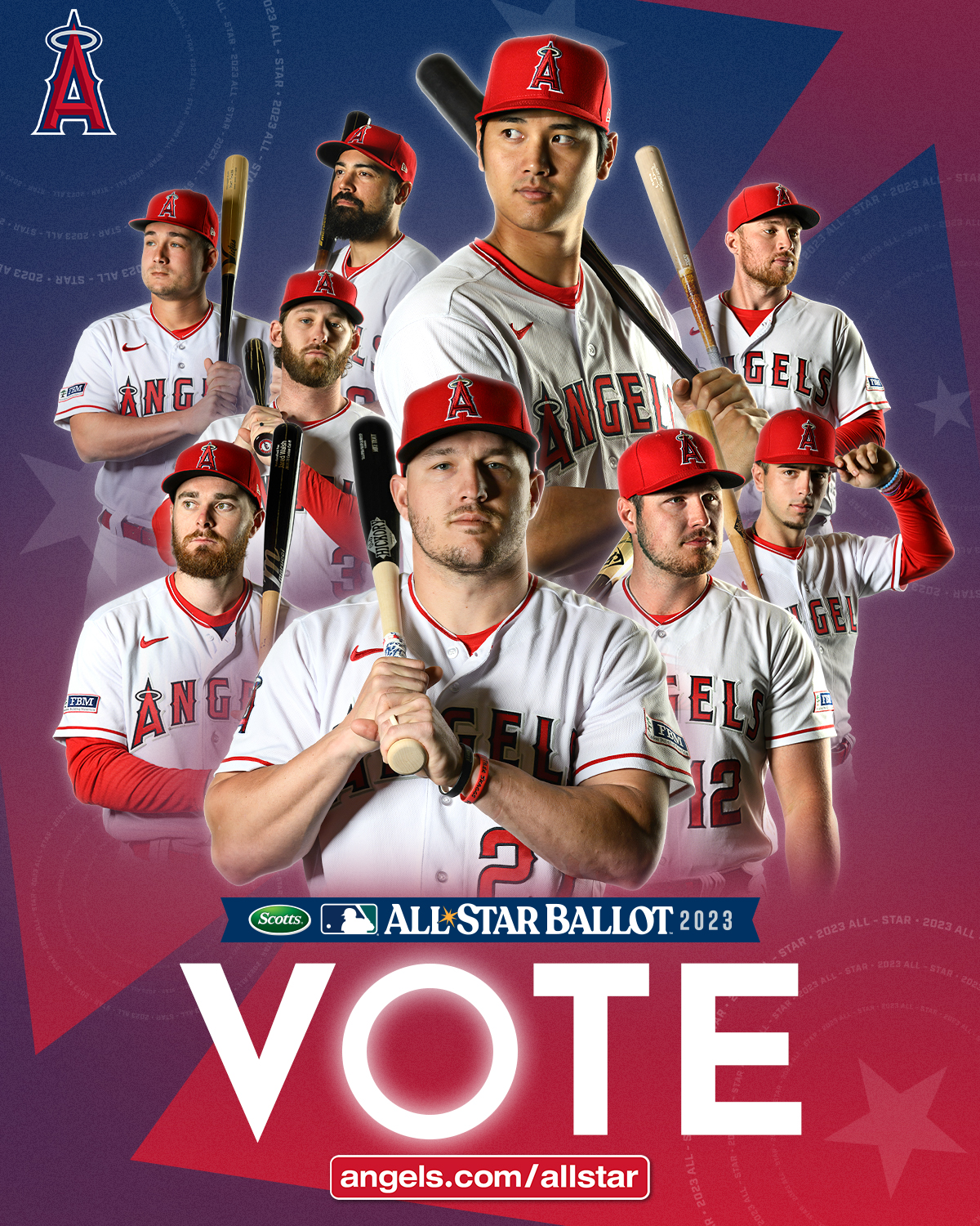 Los Angeles Angels on X: ⭐️ Send your Angels to the 2023 All-Star Game! ⭐️  #VoteAngels:   / X