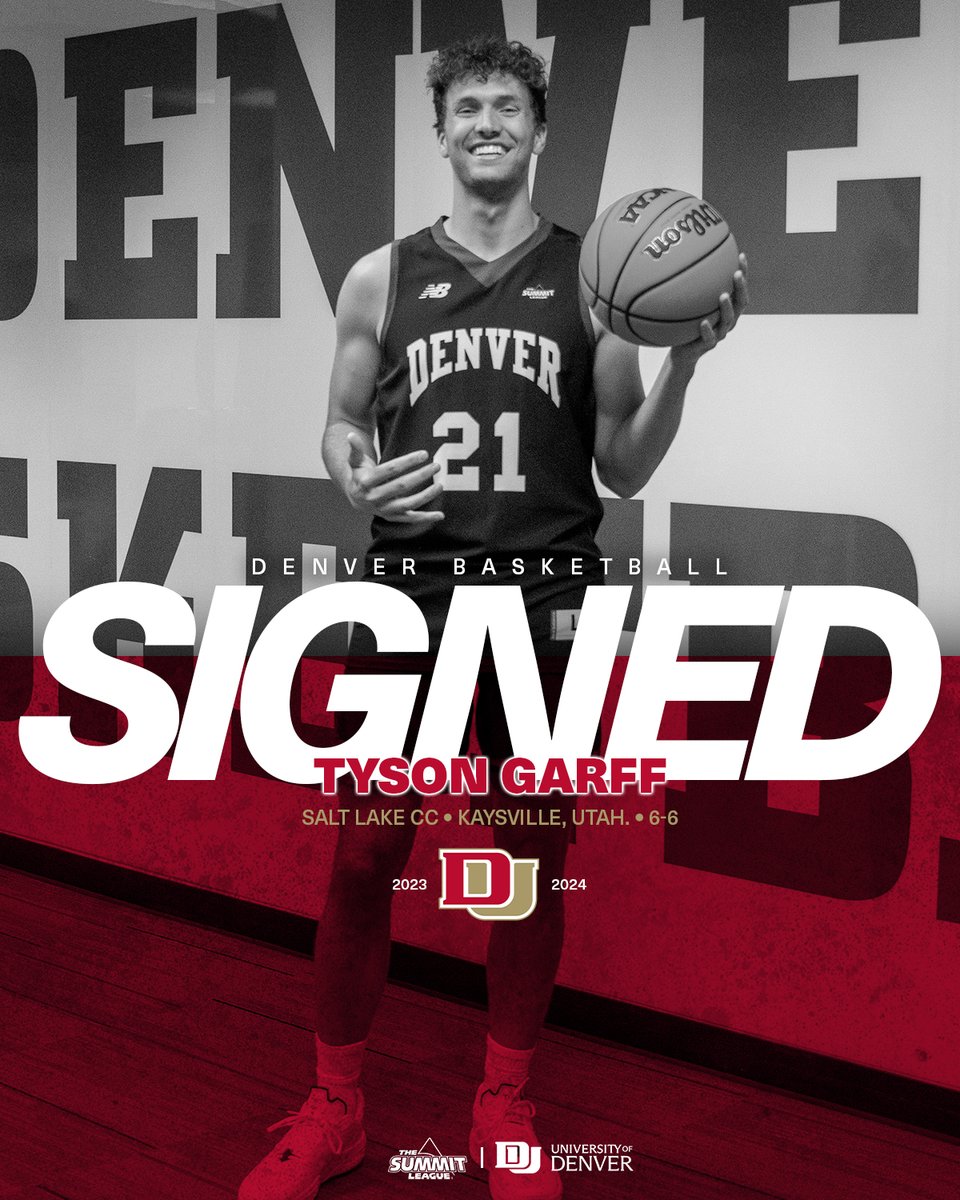 Got another one! 

<a href="/tgarff21/">Tyson</a> bringing his sharpshooting skills to the Mile High City ✍

🔗 bit.ly/3qhcfhE