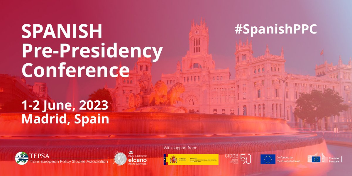 📢 The #SpanishPPC Conference starts today!
🧵 Keep an eye on this thread to make sure you don't miss anything 👇 <a href="/tepsaeu/">Trans European Policy Studies Association</a> 
realinstitutoelcano.org/en/activities/…
