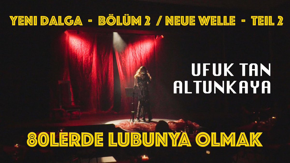 📽️ Yeni Dalga, maddi sıkıntılar ve gelecek kaygıları sebebiyle Almanya'ya göç eden oyuncu ve yönetmen Ufuk Tan Altunkaya'nın (<a href="/ufuktanaltunky/">Ufuk Tan Altunkaya</a>) hikayesi ile devam ediyor.

💬 Ufuk bu göçün nedenlerini ve Almanya günlerini anlatıyor...

Saat 20:30'da YouTube'da!