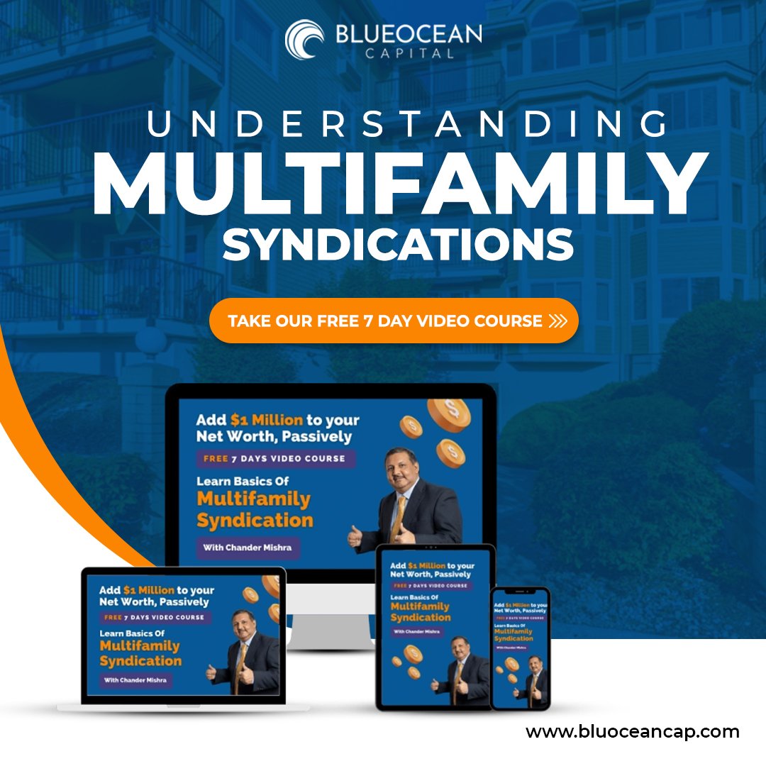 Start your investment journey with our Free 7 Days Video Course,  where you will learn the basics of multifamily syndications and much more.

Click here : bit.ly/42abx2W

#realestateinvesting #multifamily #syndications #generationalwealth #multifamilysyndications