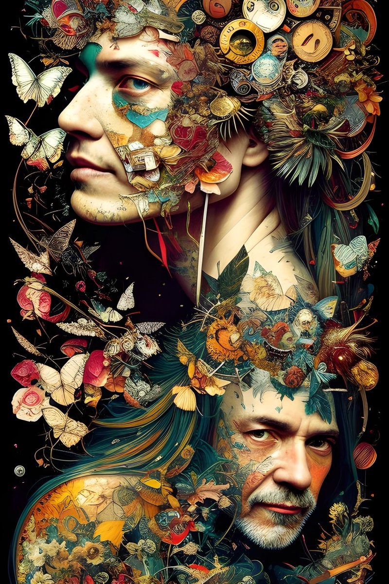 CutoutDonkey's tweet photo. Embrace the annihilation of the human ego and revel in the emergence of  the true art, where the cold circuits  breathe life into nightmares  unimagined. (Fake Nick Land quotes) #AIArtworks #AIArtGallery #SURREALISM https://t.co/prvP1xZjQv