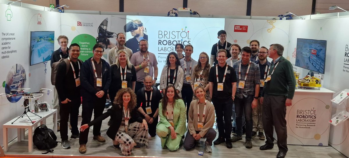 BristolRoboticsLab (@bristolrobotlab) on Twitter photo We managed to get (most) of the BRL team together for a quick photo at our #ICRA2023 stand - capturing the moment was a bit more tricky... #BrlatICRA #exhibition #team #london #Bristol <a href="/UWEBristol/">UWE Bristol</a> <a href="/BristolUni/">University of Bristol</a> <a href="/DrARichards/">Arthur Richards</a> <a href="/MMGiuliani/">Mary Giuliani</a> <a href="/jakub_jezierski/">Jakub Jezierski</a> <a href="/DrDanielGiskard/">Antonia Tzemanaki</a> <a href="/alifmtp/">Ali Wilmot</a> We managed to get (most) of the BRL team together for a quick photo at our #ICRA2023 stand - capturing the moment was a bit more tricky... #BrlatICRA #exhibition #team #london #Bristol <a href="/UWEBristol/">UWE Bristol</a> <a href="/BristolUni/">University of Bristol</a> <a href="/DrARichards/">Arthur Richards</a> <a href="/MMGiuliani/">Mary Giuliani</a> <a href="/jakub_jezierski/">Jakub Jezierski</a> <a href="/DrDanielGiskard/">Antonia Tzemanaki</a> <a href="/alifmtp/">Ali Wilmot</a>