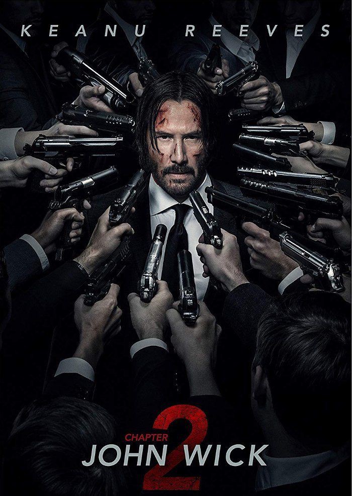 John Wick: Chapter 2 (2017) 
Keanu Reeves returns as the unstoppable assassin in this explosive sequel. Director Chad Stahelski's jaw-dropping stunts and intense action push boundaries. Get ready for an adrenaline rush like never before! #JohnWick2 #KeanuReeves #ActionPacked