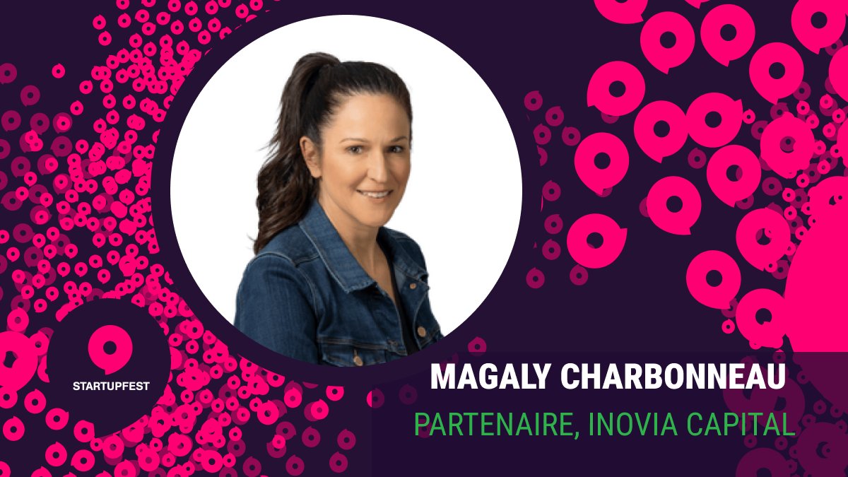 StartupfestVF's tweet photo. .@MagCharbonneau est entrepreneur, opérateur et investisseur, avec plus de 25 ans d'expérience à son actif. Elle est partenaire chez @inovia et conseillère recherchée pour les entreprises canadiennes en démarrage. Rejoignez-la au #Startupfest en juillet. https://t.co/vYmMbNvSIF https://t.co/eD6BCQYokE