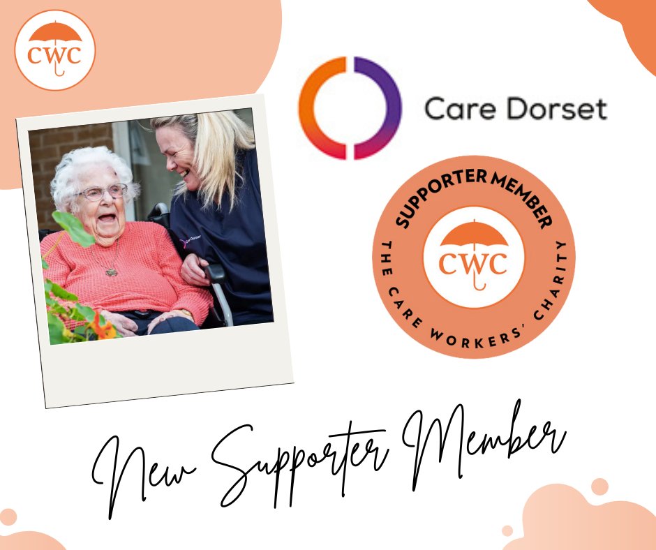 CareWorkersFund's tweet photo. Today we send out grateful thanks for our new Supporter Member @CareDorsetUK 
If you'd like to support us there are lots of options on our website here: or email info@thecwc.org.uk
#supportermembers #members #support #thankyou #charity #thecareworkerscharit https://t.co/DscYrljtq8