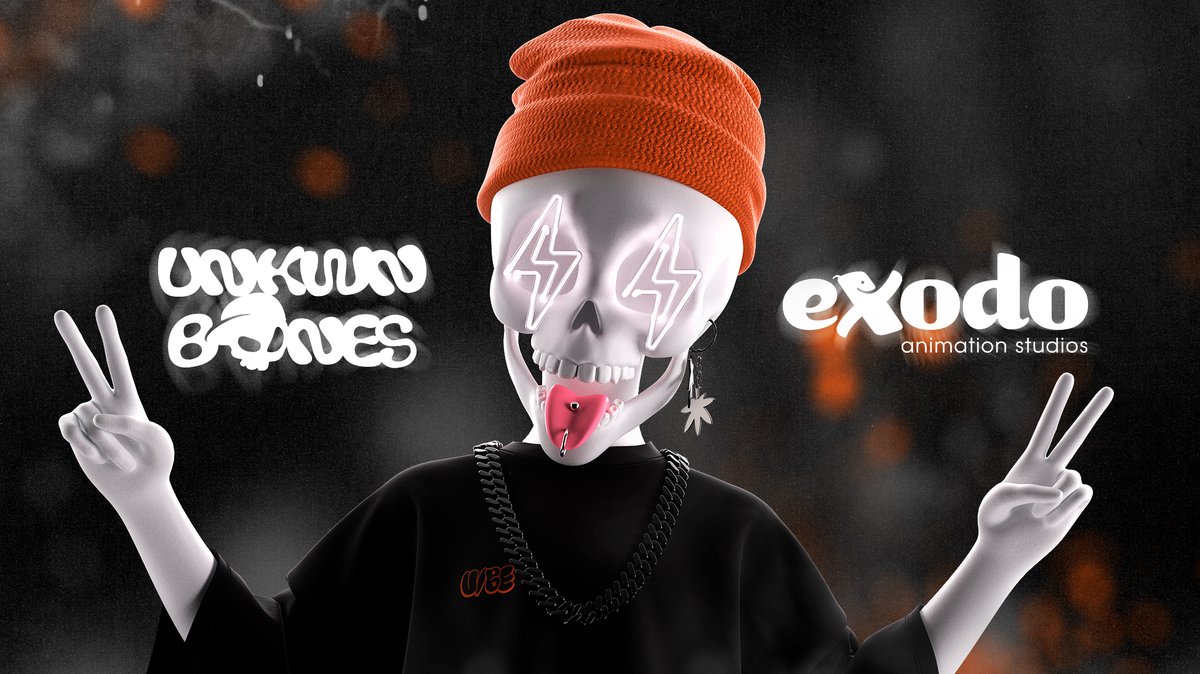 Time to drop the curtain on our huge partnership.

We teamed up with @ExodoAnimation a while ago to produce some jaw-dropping content that Web3 has never seen before.

Something deadly cool has been cooking up with the team that worked with Nickelodeon &amp; Disney ☠️

Hang tight...