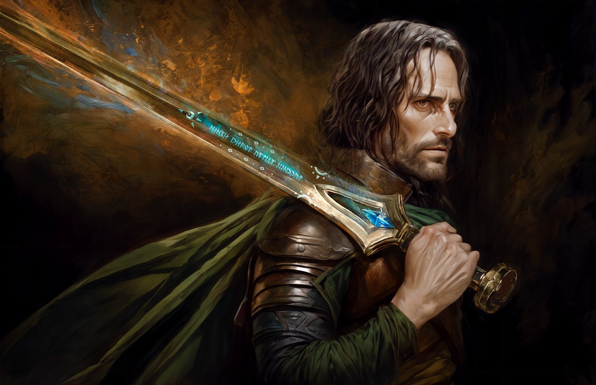 I wonder how many racists will be pissed off at this one? :)
#LOTR #Aragorn #MTGxLOTR