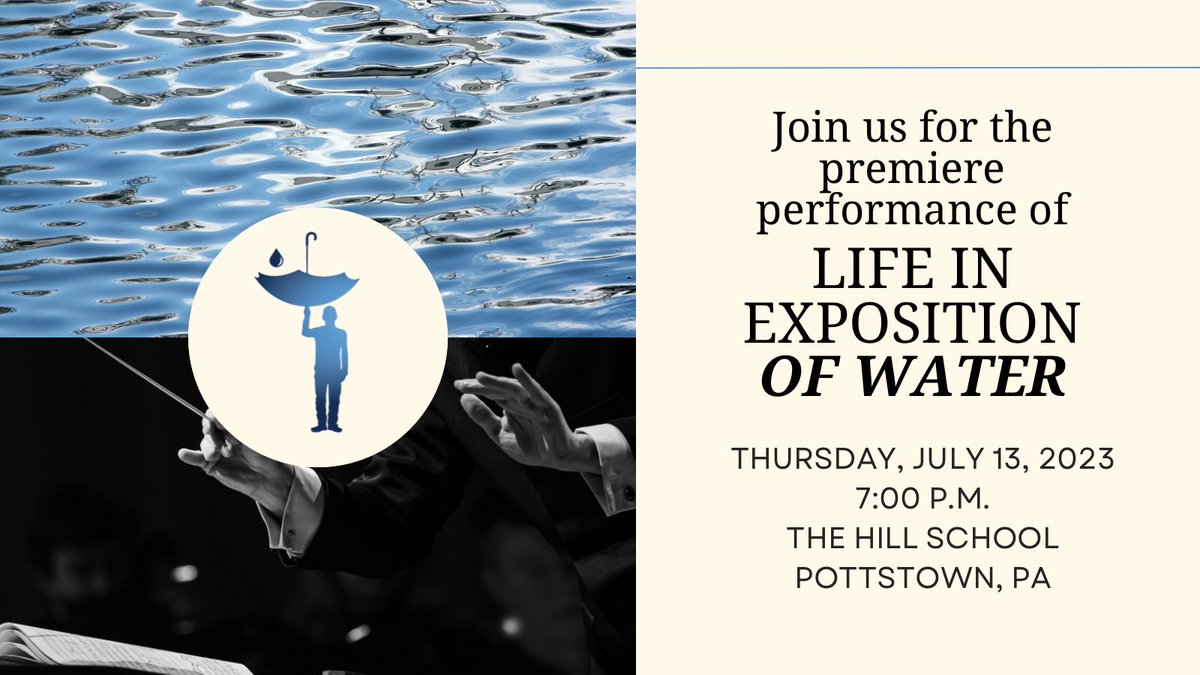 paphilharmonic's tweet photo. ATTN: Be our guest! 👏

We welcome you to join us and preview our latest presentation, Life in Exposition of Water, a one-of-a-kind music education and wellness program for students across Pennsylvania.

Reserve your tickets now: https://t.co/ArZc2VJGuP https://t.co/aDohr6xOFK