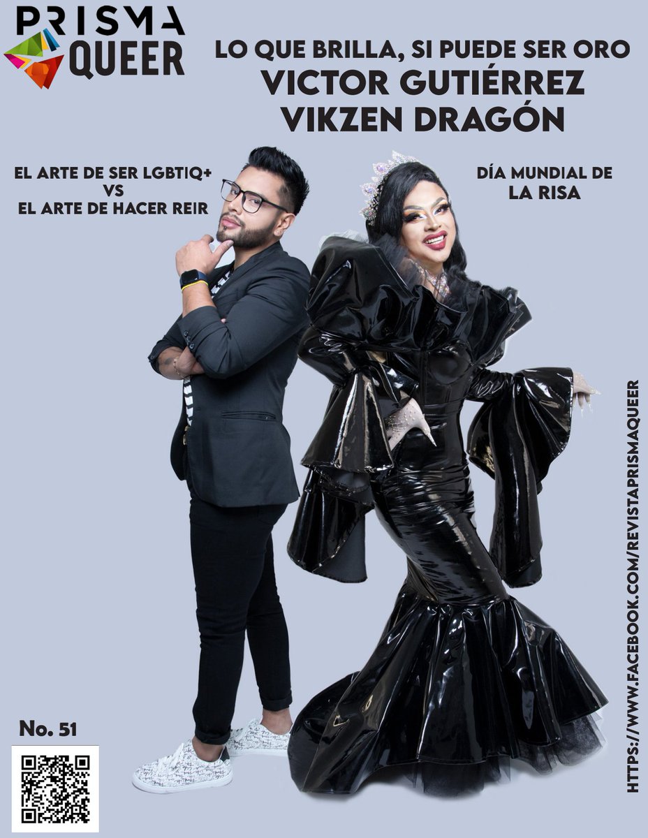 PrismaQueer's tweet photo. Tenemos el honor de tener con nosotrxs al ganadore de La Revelación Drag 2022 @victorgutz2 quien da vida a Vikzen Dragón, gran personalidad originario de Toluca, chef de profesión y multifacético en la vida. 
👇🏼👇🏼👇🏼👇🏼👇🏼
https://t.co/DtzbTsjEtU https://t.co/dPU33bmYWS