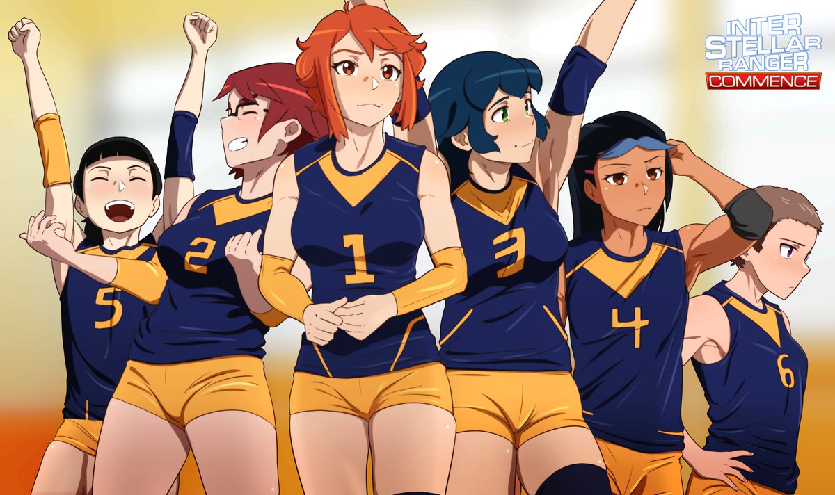 This reminded me of these old volleyball illustrations, based on Shiho Yoshimura poses 😯 Throwback to these!