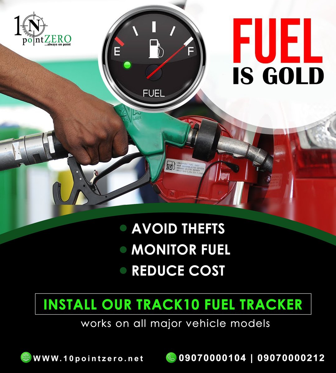 10PointZero's tweet photo. Install a fuel tracker....
What are you waiting for???

visit👉 https://t.co/aQU9L1nzys for more info...
.
.
.
.
.
#tracker
#cctv
#blackownedbusiness
#naija
#fuel
#cars
#gps
#fuelsubsidy
#tundeednut
#supportblackownedbusinesses
#10pointzero https://t.co/rgvycQ1ZDK