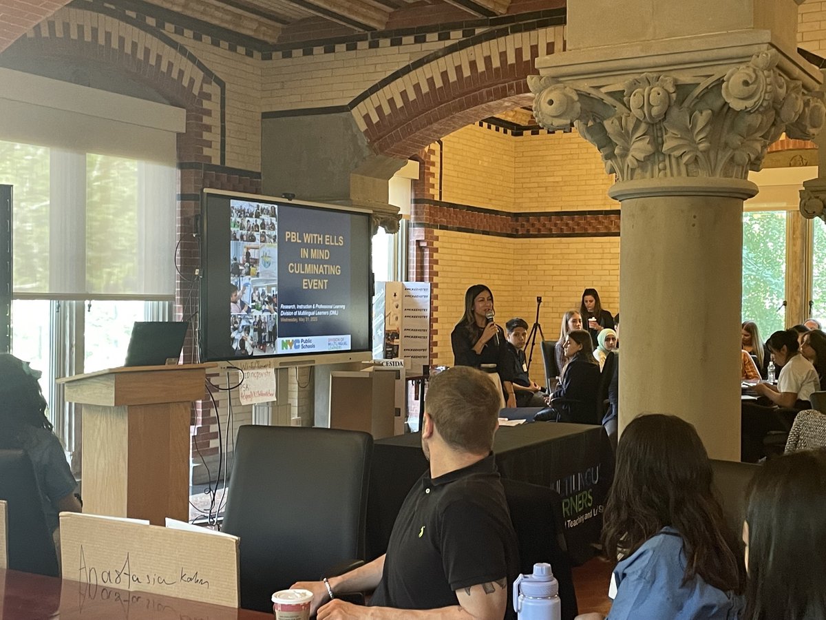 NYCMultilingual's tweet photo. 🔬 Project-based learning empowers multilingual learners to work on real-world, meaningful projects.

🙌 Thank you to the students who showcased their projects today and the schools who embrace PBL to support our students' growth!

#ProjectBasedLearning #MultilingualLearners https://t.co/v4mdDLYjmK