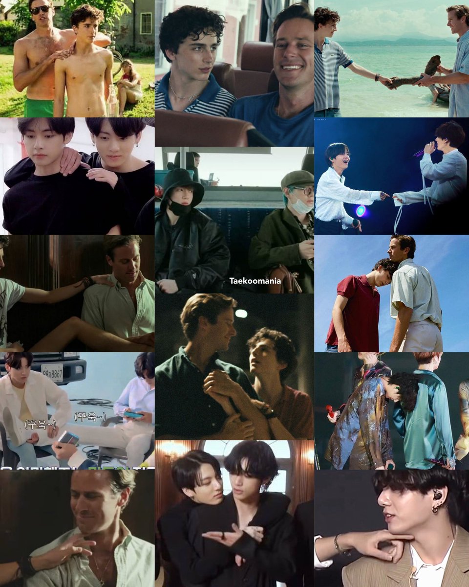 Taekook X call me by your name 🏳️‍🌈